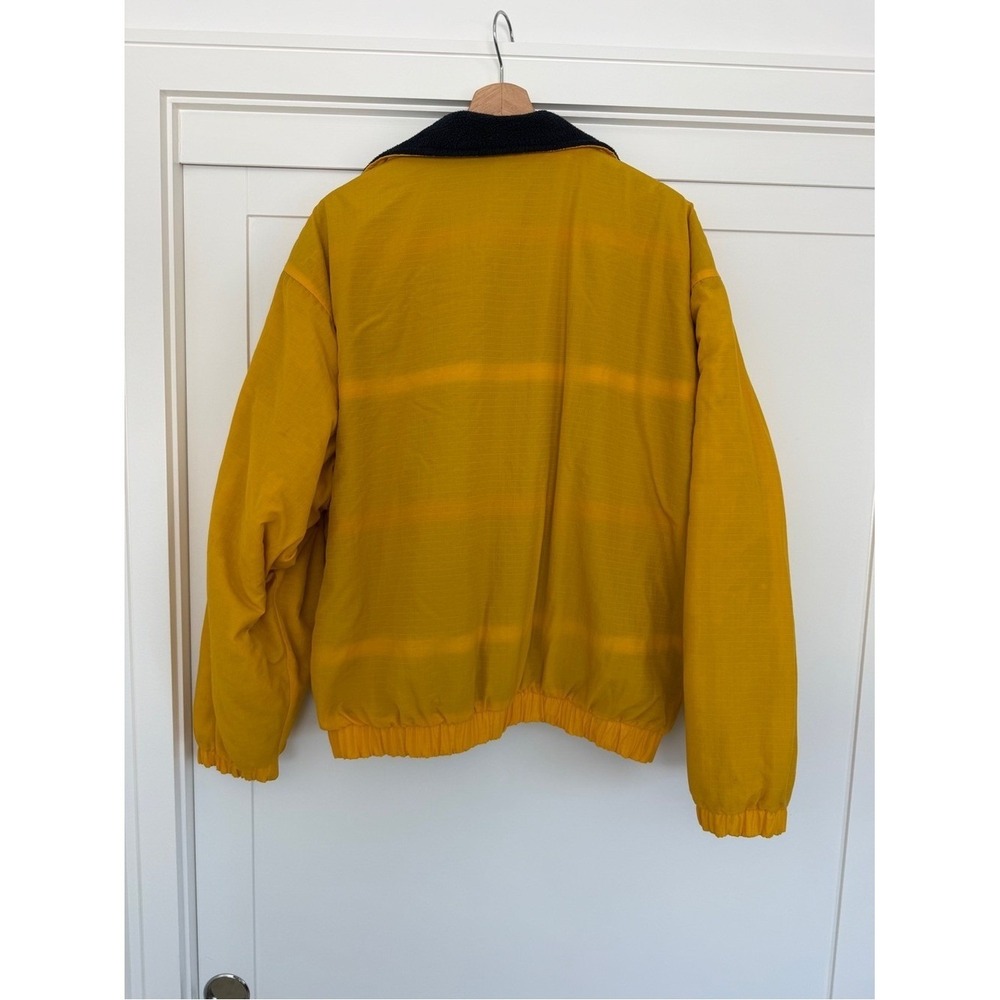 Dunbrooke Sport Glacier Bay Jacket Yellow Ripstop Fleece Vintage Y2K - Large - Picture 5 of 15